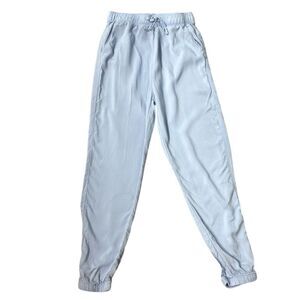H&M Light Blue Girls Joggers with Pockets‎ Size US 7